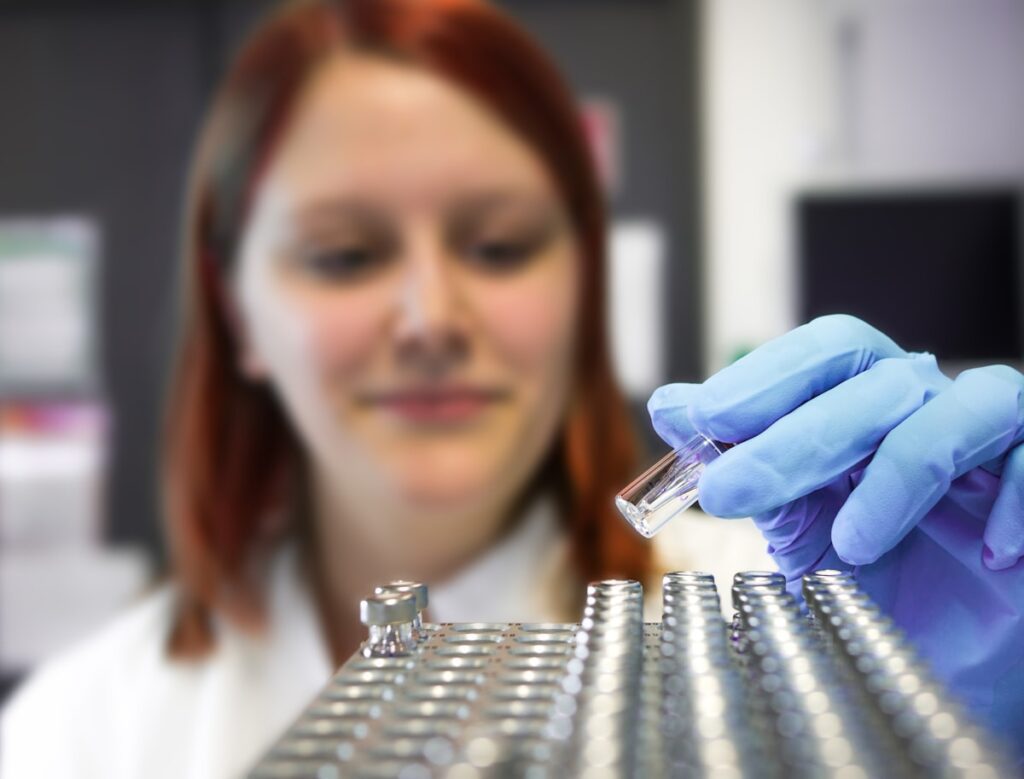 BPC-157 peptide research in a laboratory setting